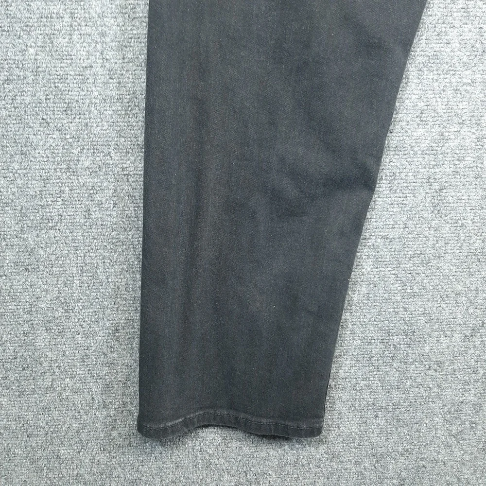 Levi's 505 Regular Fit Mens 40X30 Straight Denim Black Cotton Blend Jeans Pants